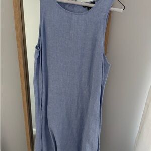 J. Crew Light Blue Linen dress